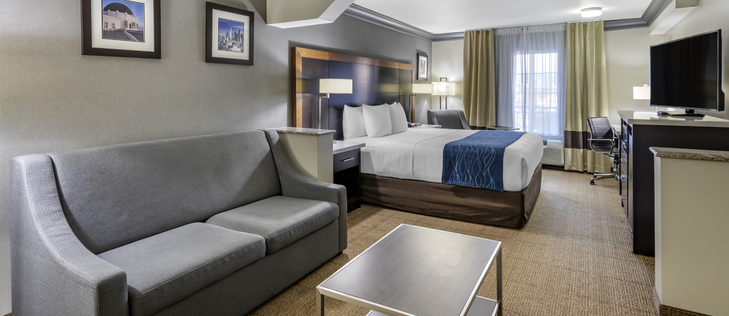 TAKE ADVANTAGE OF FANTASTIC SAVINGS   BY BOOKING A PACKAGE AT COMFORT INN NORTH HOLLYWOOD